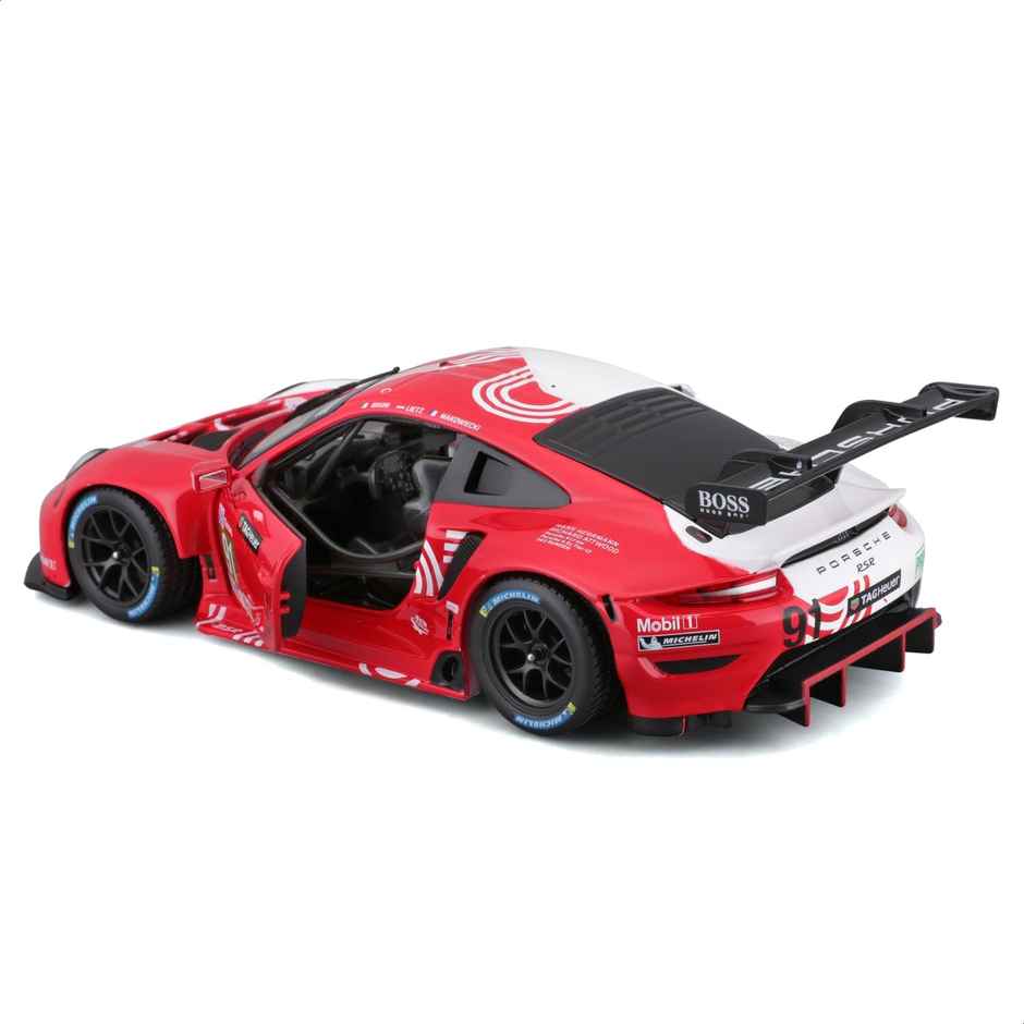Bburago Licensed 1:24 Model Porsche 911 Rsr Lemans