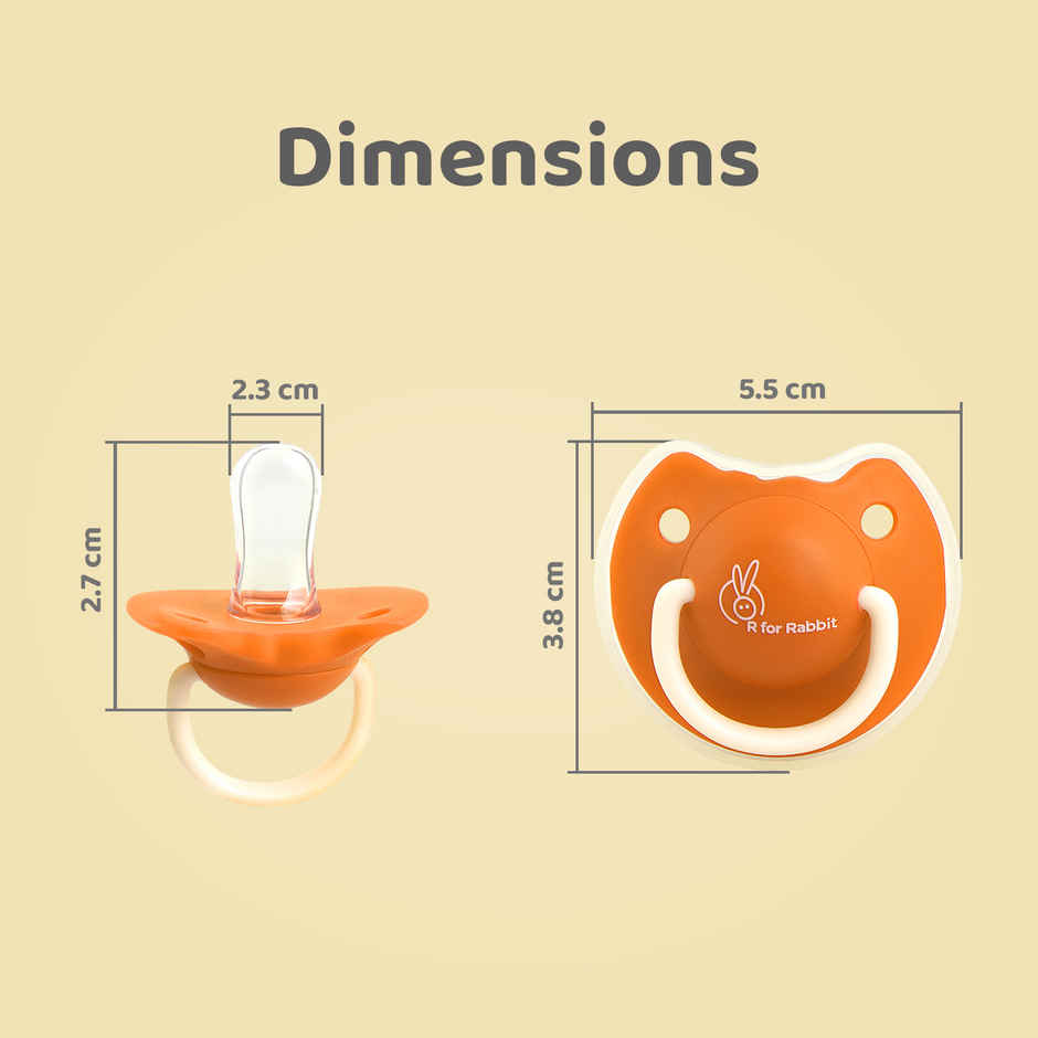 R for Rabbit Tusky Pacifier