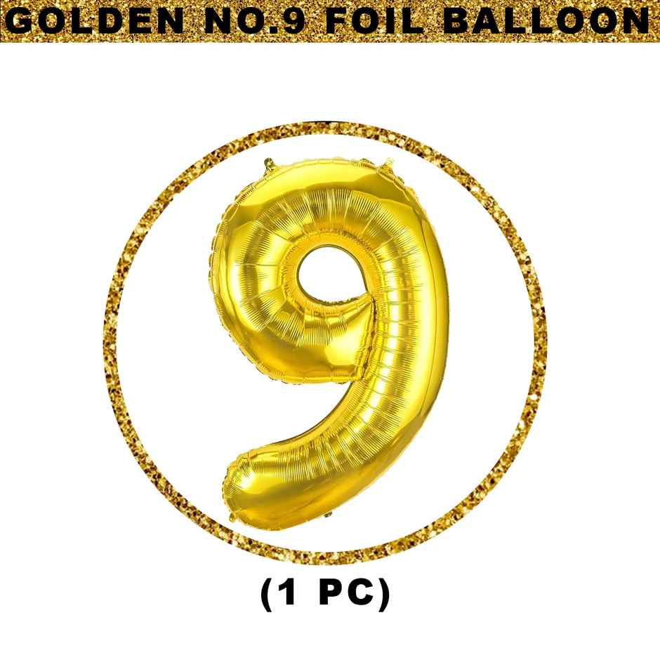 Foil Balloon Number 9 | Let's Vybe
