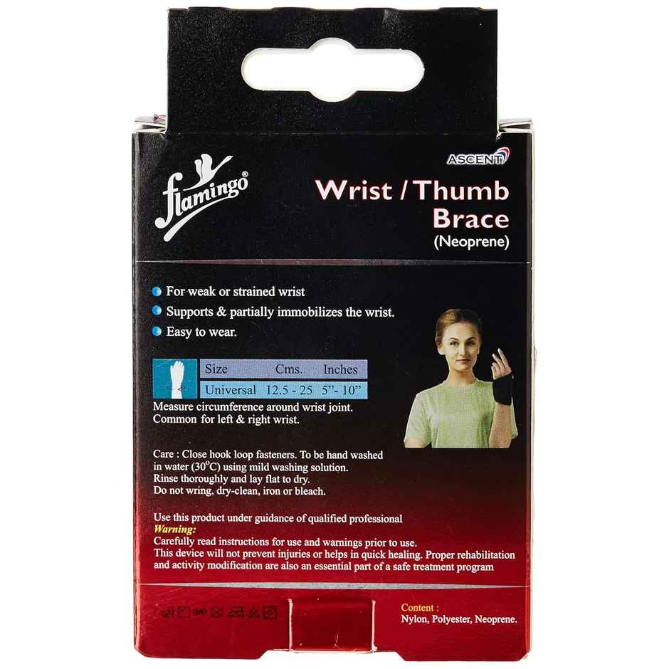 Flamingo Wrist Thumb Brace - Universal