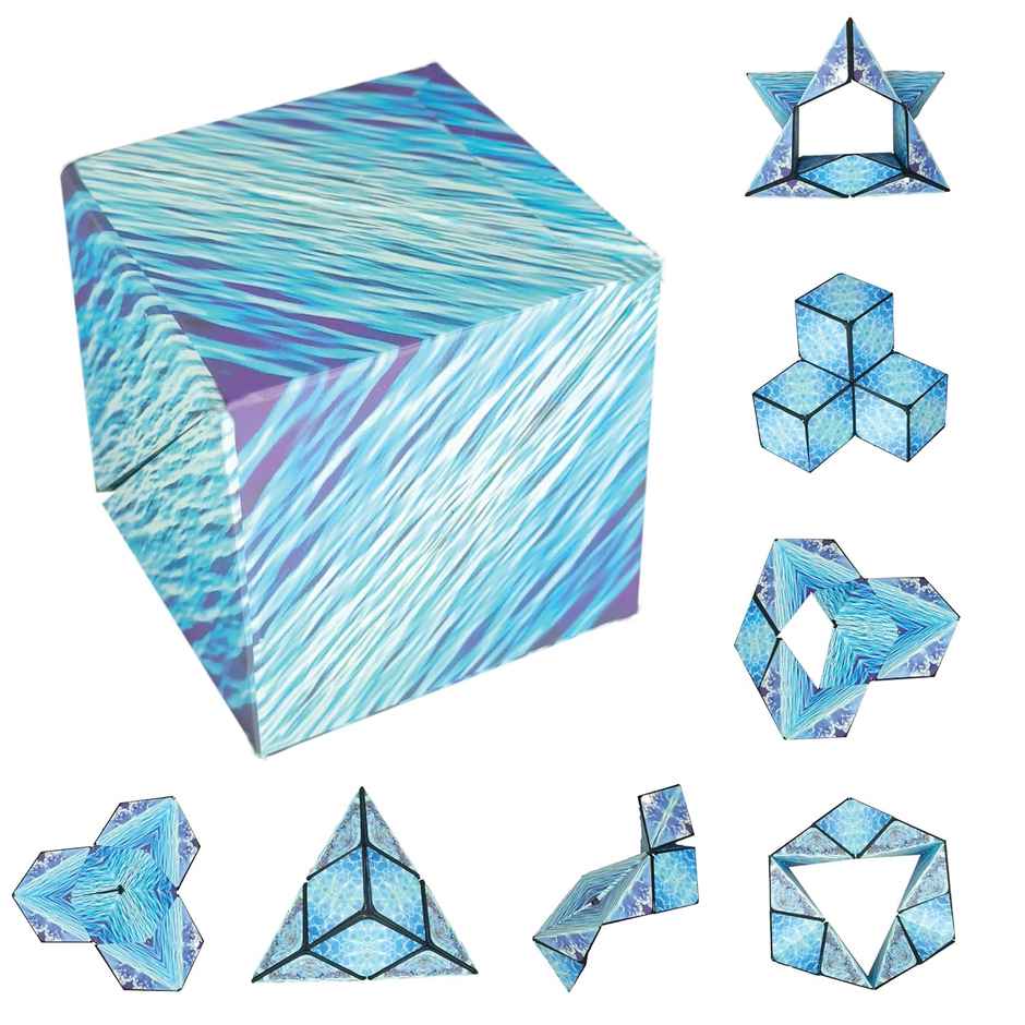 WinMagic Toys Playmagic Shape Shifting Cube (Colour May Vary)