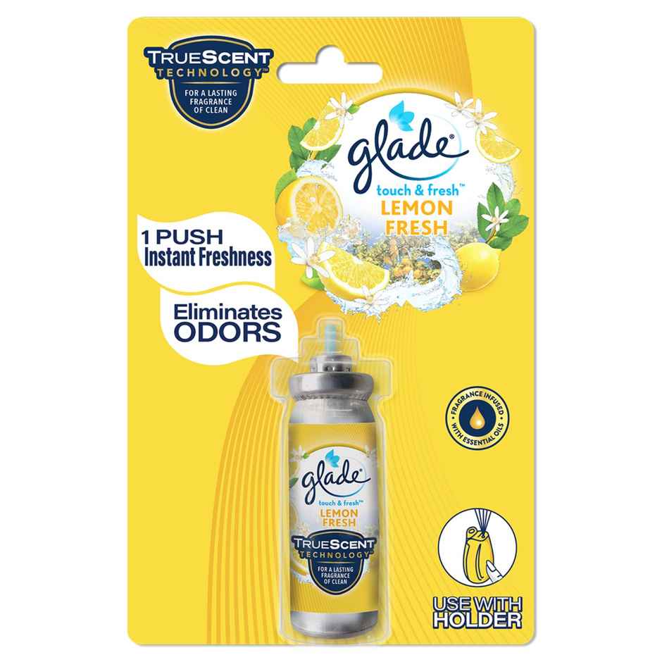 Glade Lemon Touch & Fresh Room Freshener Refill Combo