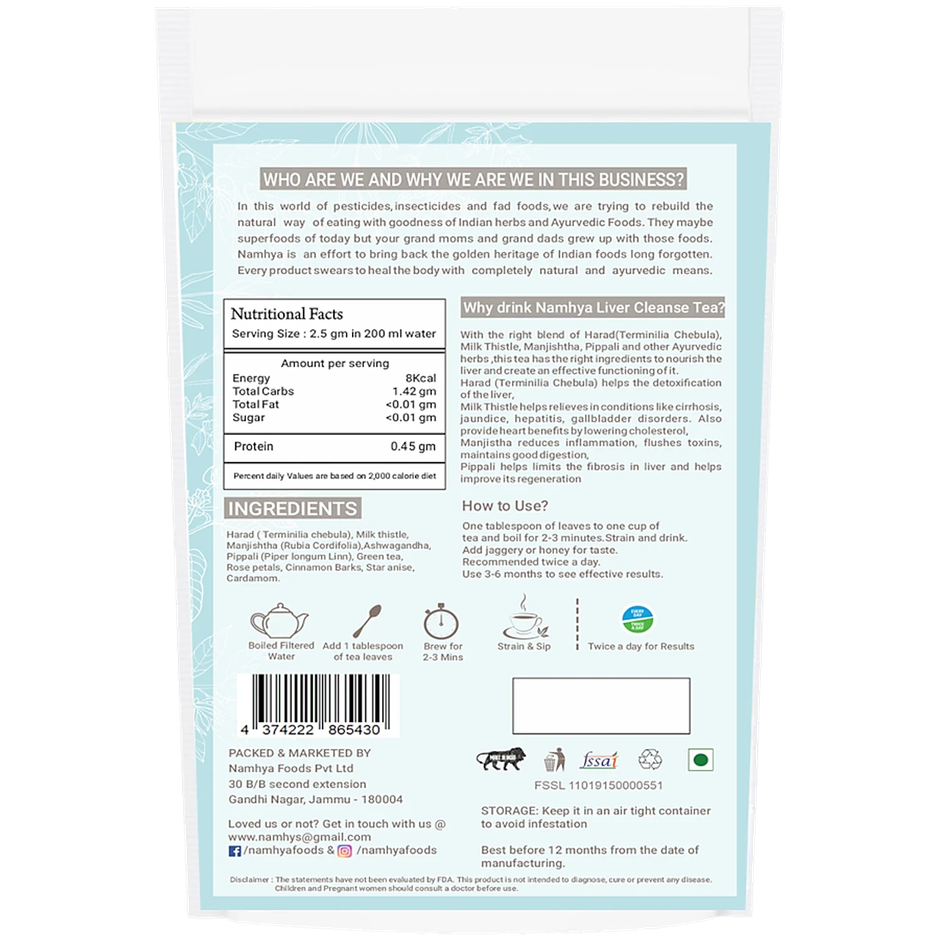 Namhya Liver Cleanse Tea