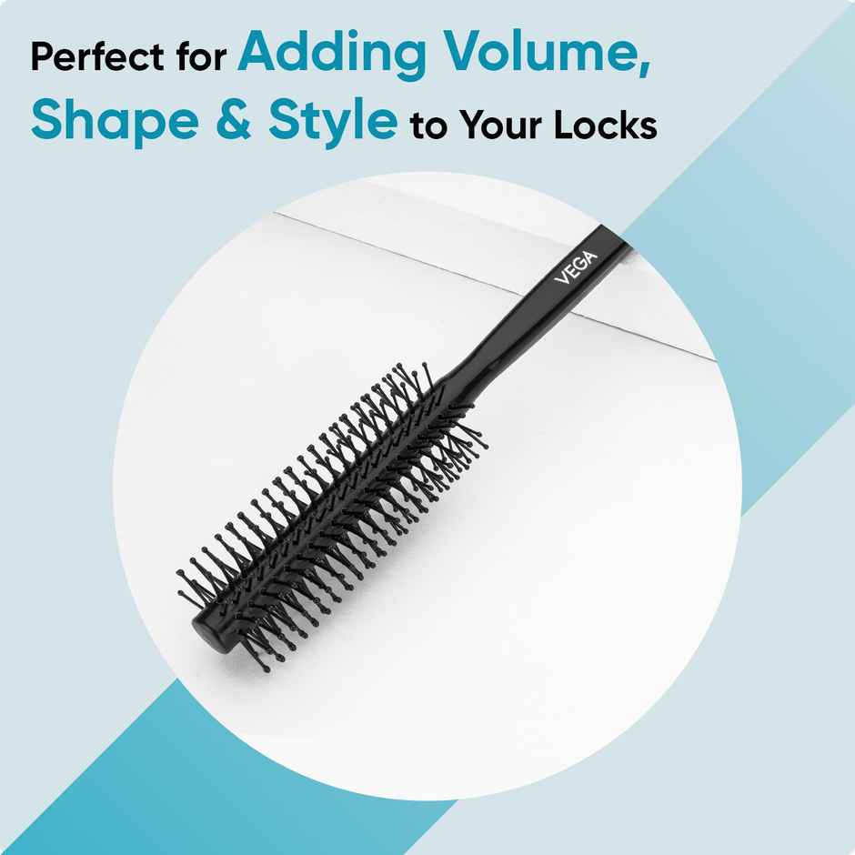 VEGA Round Hair Brush for Men and Women | R3-RB
