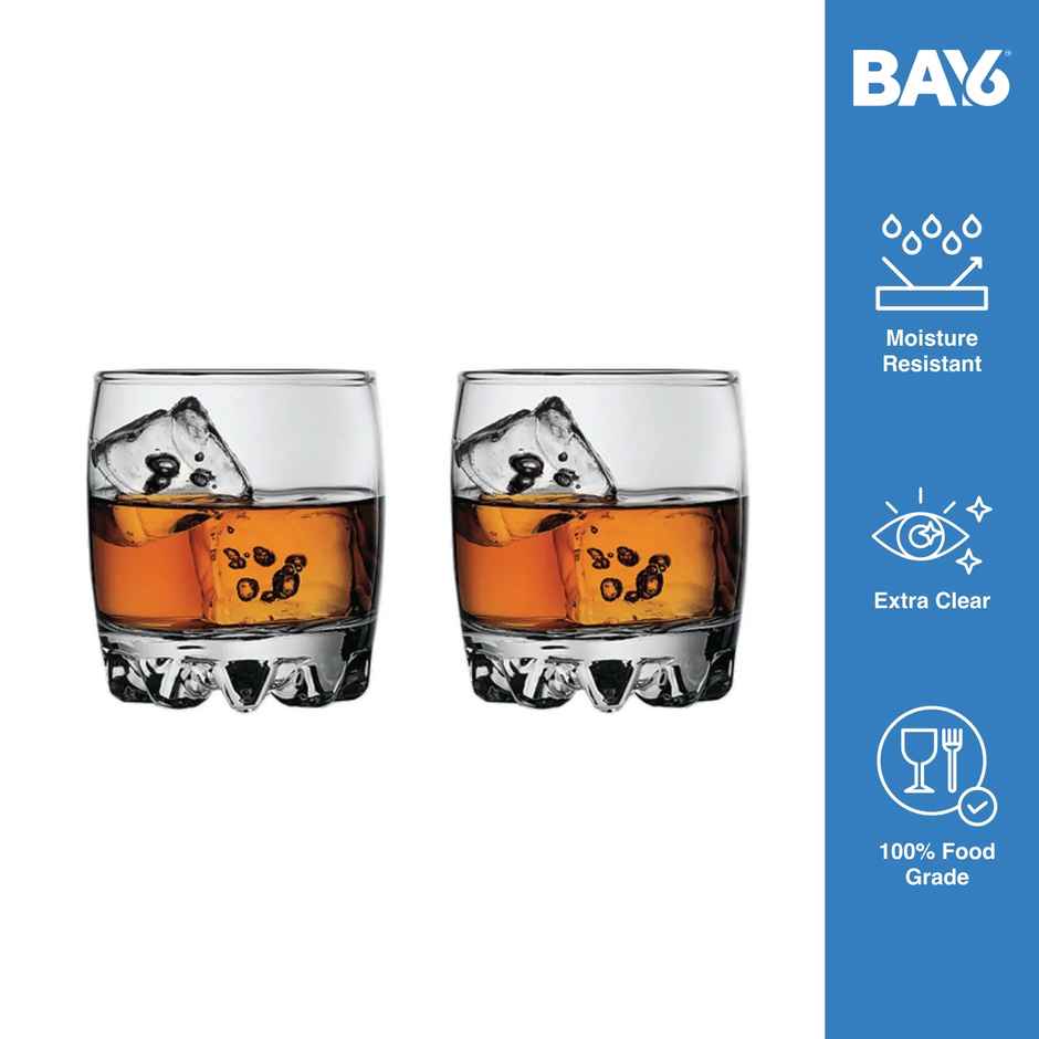 Imported Whisky Glass Set | 315 ml | 2 pcs | BAY6