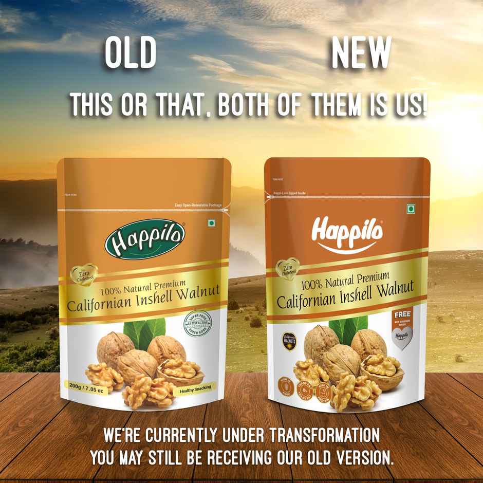 Happilo Natural Premium Californian Inshell Walnuts Combo