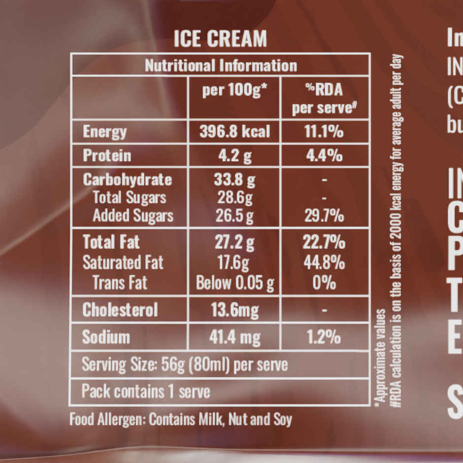 Godrej Jersey Select Belgian Chocolate Ice Cream