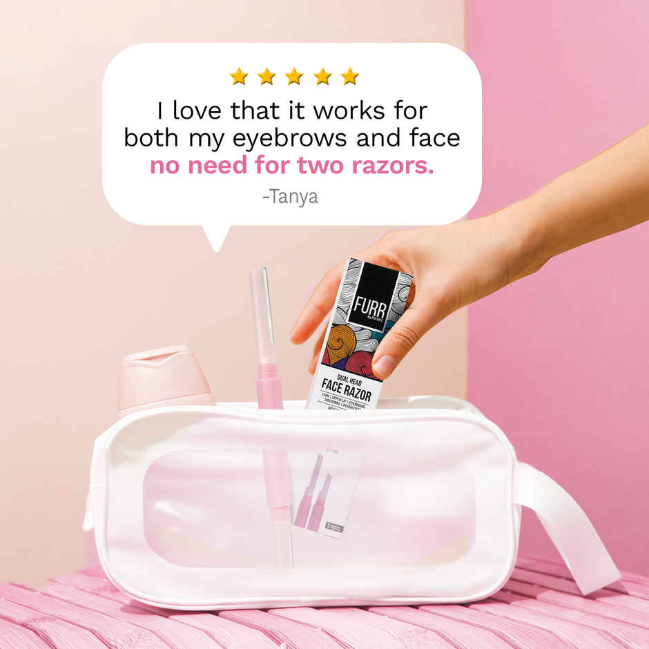 FURR By Pee Safe Dual Head Face Razor