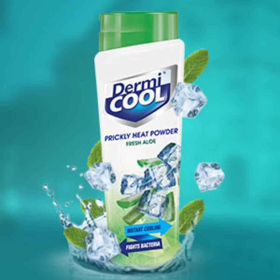Dermi Cool Prickly Heat Powder Menthol Regular