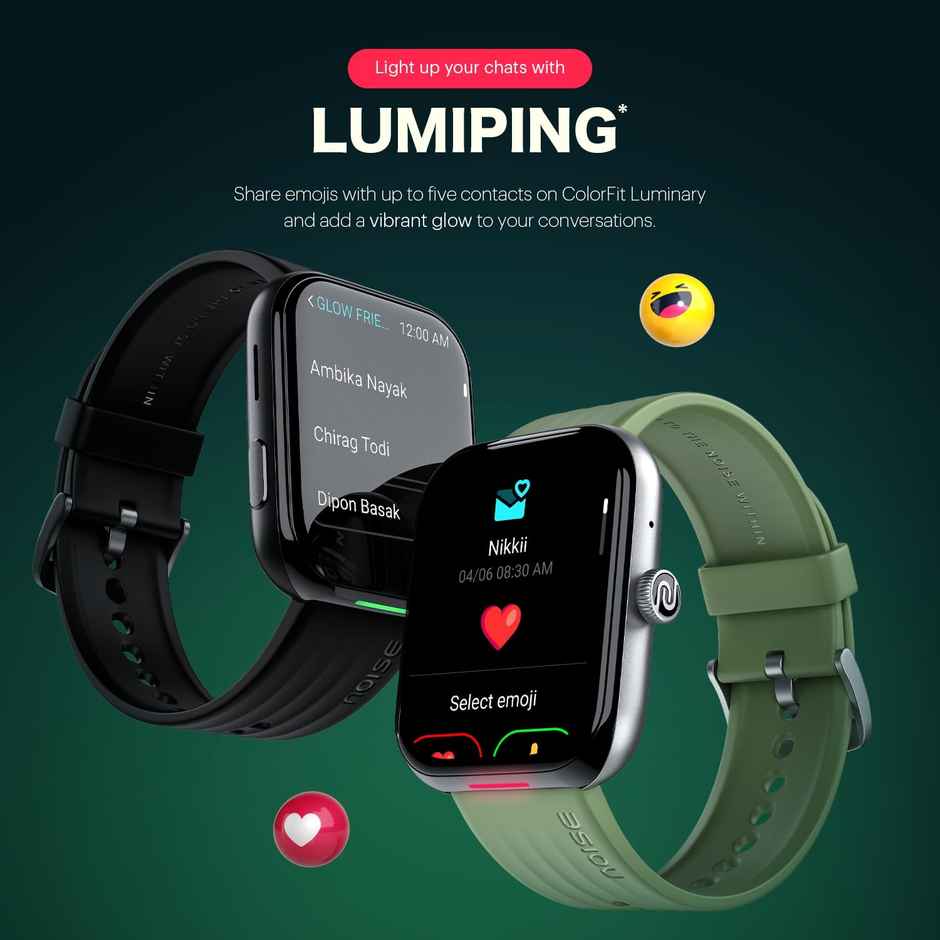 Noise ColorFit Ultra 3 Luminary Smartwatch - Olive Green