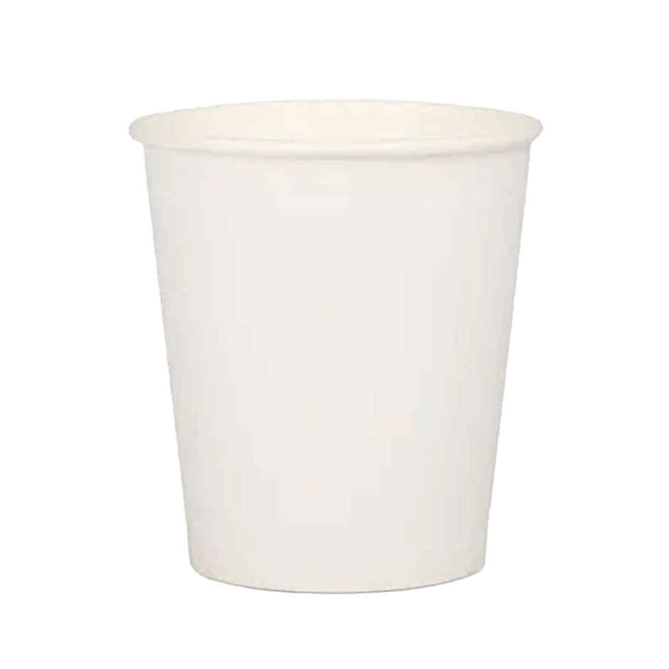 Disposable White Paper Container Without Lid | Pack Of 10 | 1 L | Tempware