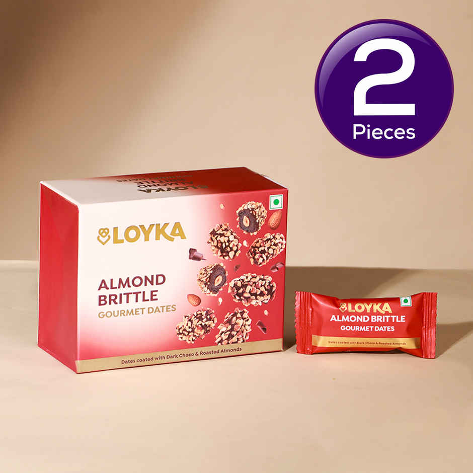 Loyka Almond Brittle Gourmet Dates Box Combo