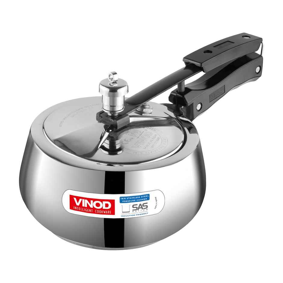 Vinod Handi Shape Inner Lid Europa Pressure Cooker - 1.5 L