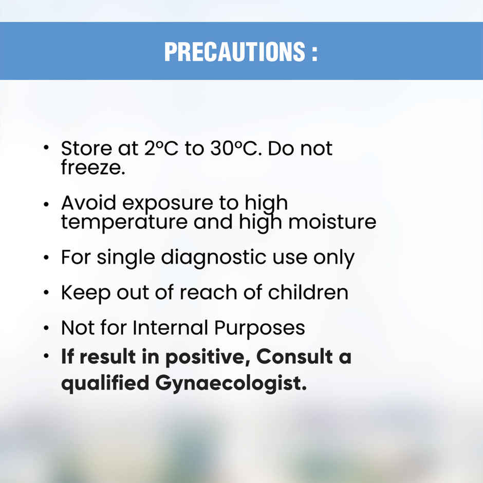 Stergic Pregnancy Rapid Test Kit One Step Urine HCG Pregnancy Test Kit Pack Of 5