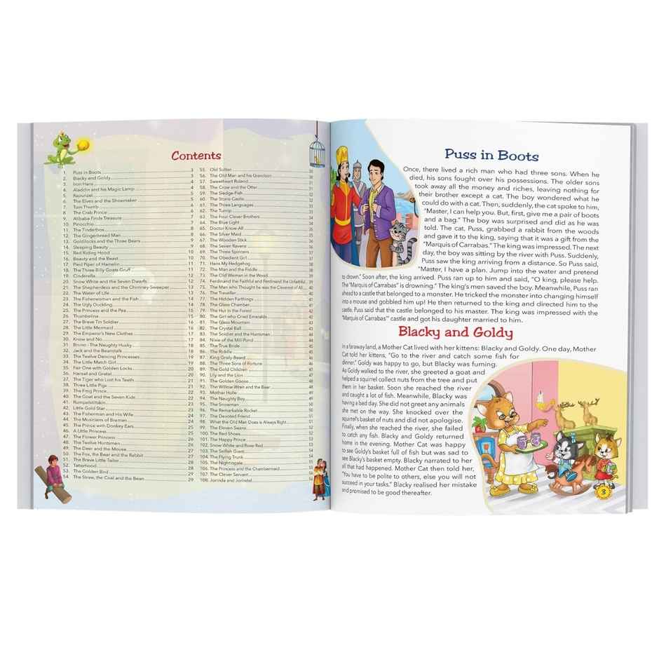 108 Fairy Tales (Illustrated) - Story Book for Kids