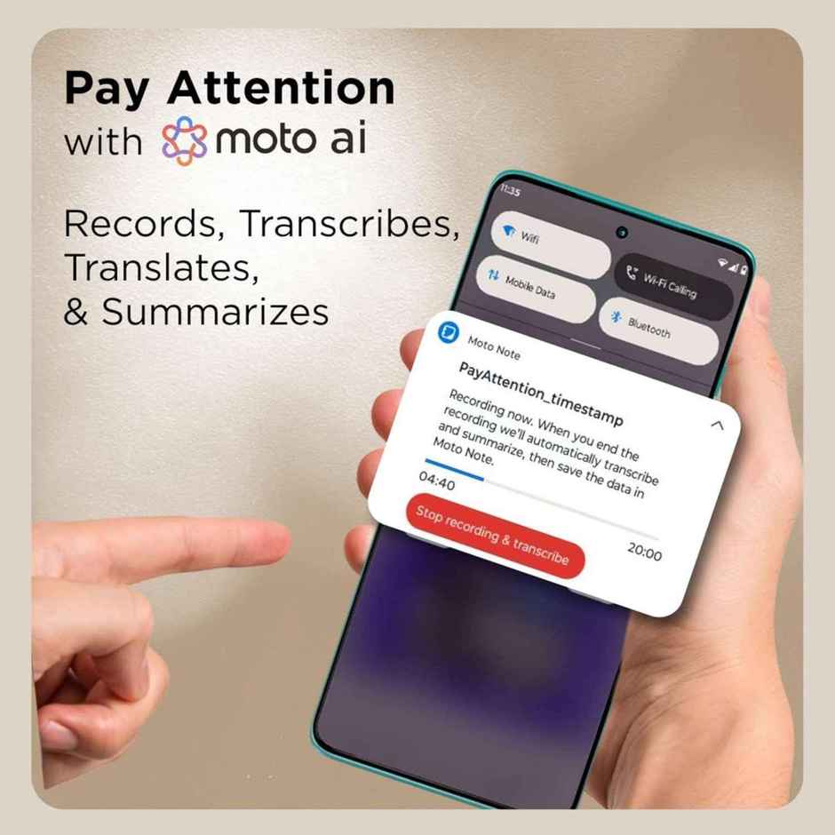 Moto Edge 60 Fusion 8GB 128GB Pantone Zephyr