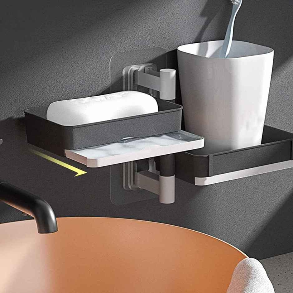 Soham Housewares 2 Layer Foldable Soap Case  | Holder
