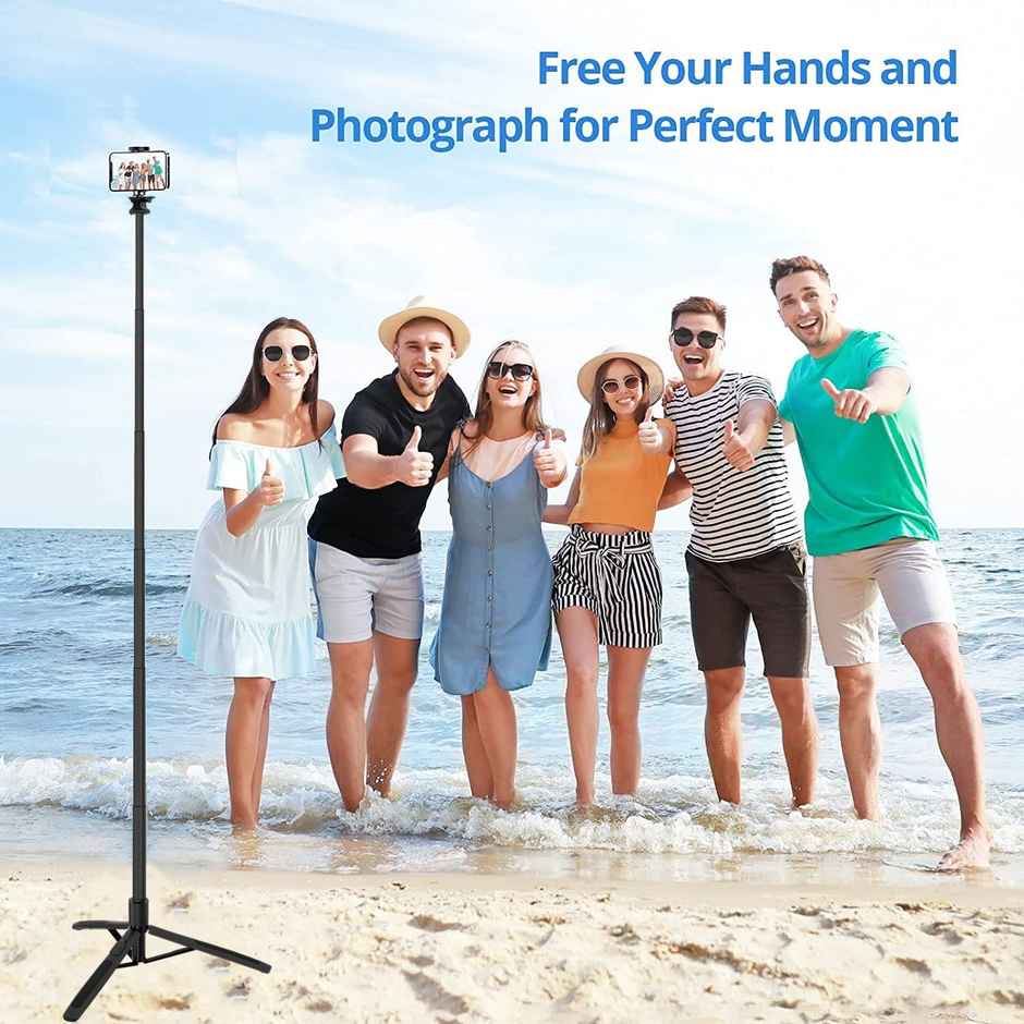 Hashwow Premium Long Selfie Stick With Tripod Stand - Tripod