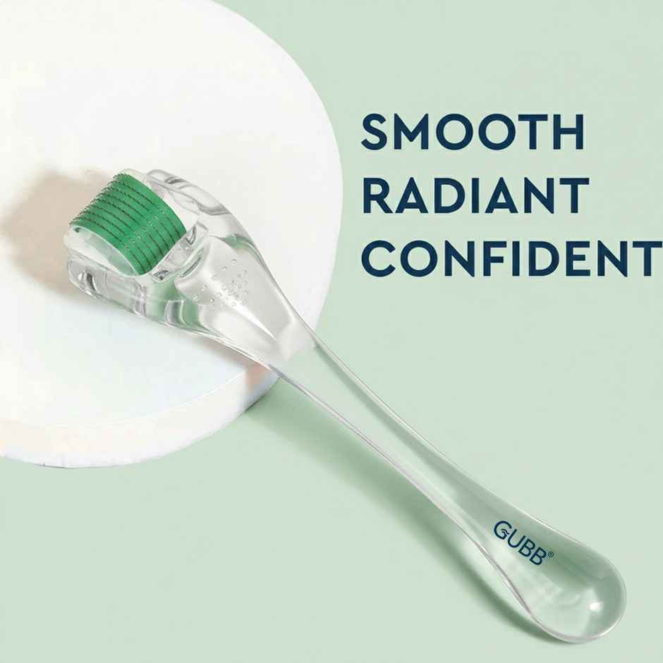 GUBB Derma Roller 0.5 Needle | Transparent Green