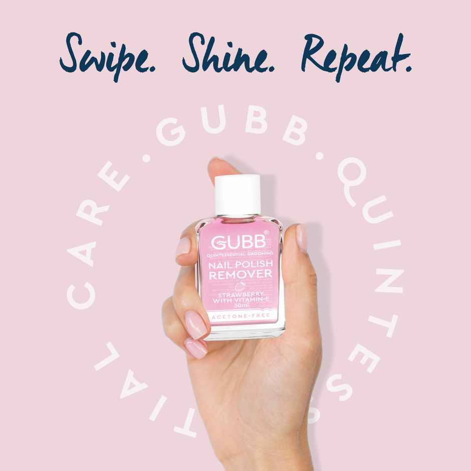 GUBB Nail Polish Remover | Strawberry