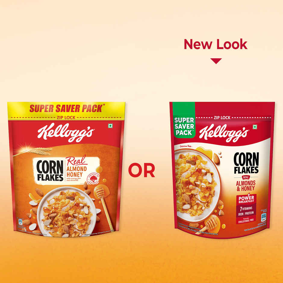 Kellogg's Corn Flakes Almonds & Honey | Power Breakfast