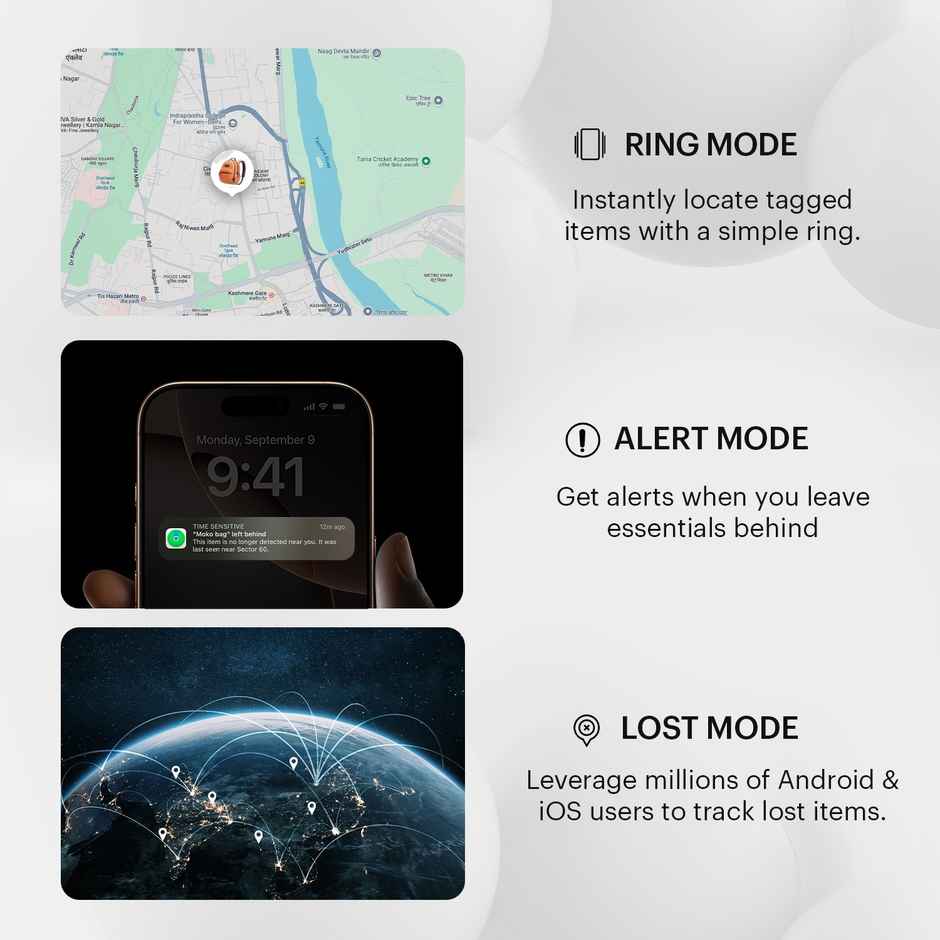 Noise Tag 1 Smart Tracker | Ivory