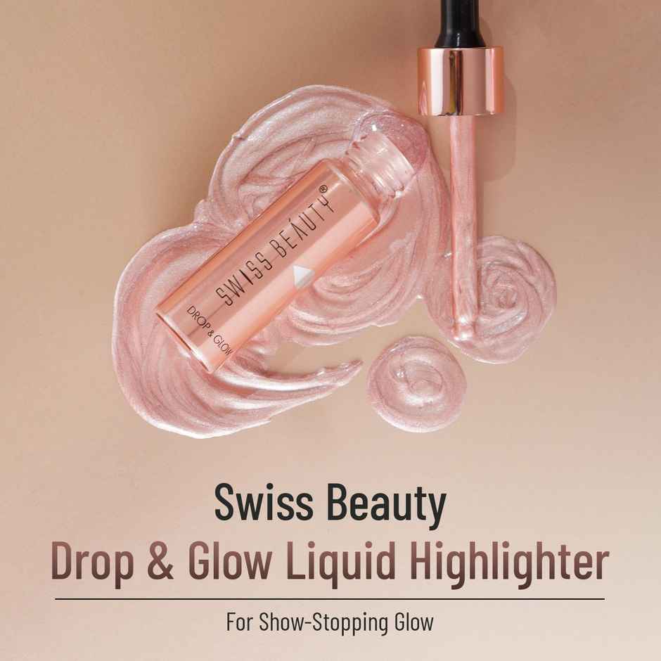 Swiss Beauty Drop And Glow Liquid Highlighter | 02 Gold