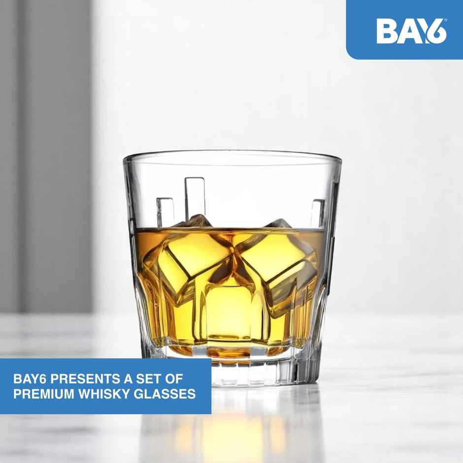 Premium Whisky Glass Set | 300 ml | 6 pc | BAY6