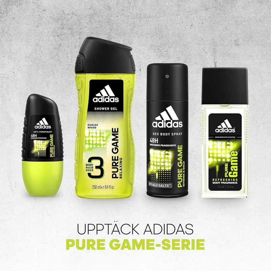 Adidas Pure Game 3-In-1 Shower Gel