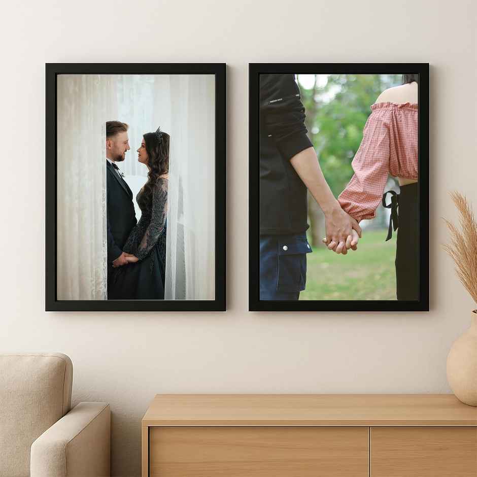 Perpetual A4 Photo Frame | Black