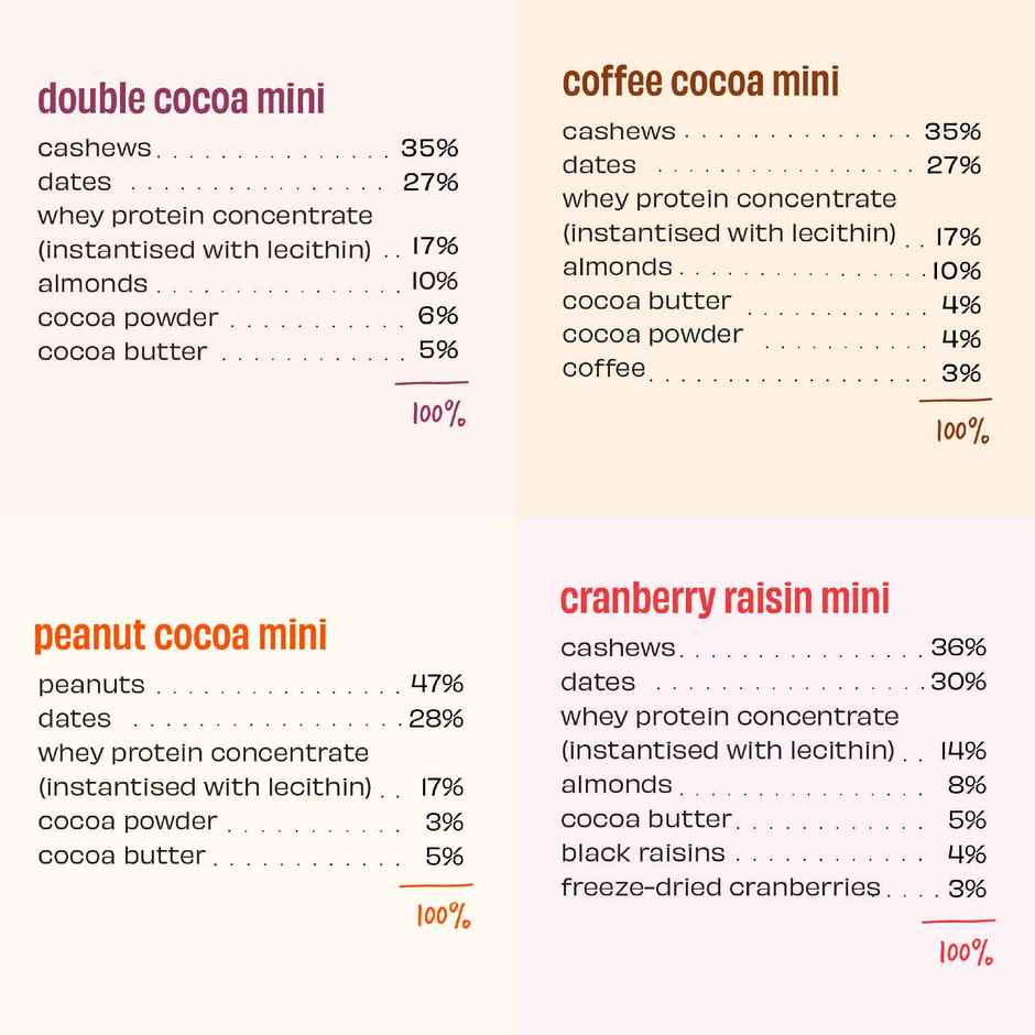 The Whole Truth Mini Protein Bars Assorted