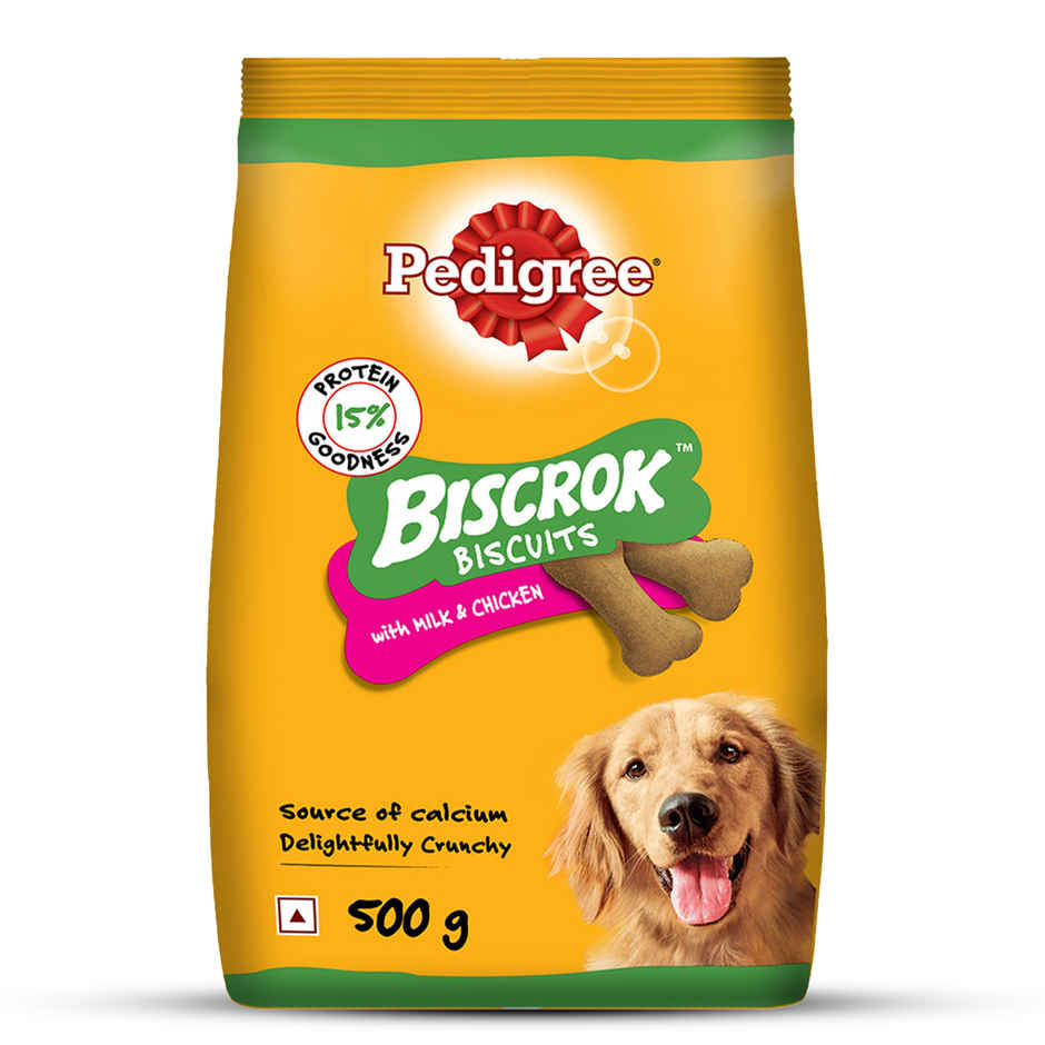 Pedigree Biscrok Milk & Chicken Flavour Dog Biscuits