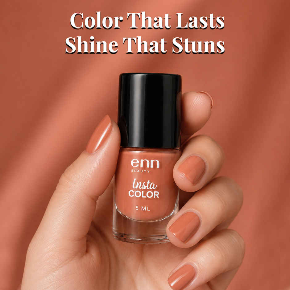 Enn Beauty Insta Color Nail Paint- Coral Crush