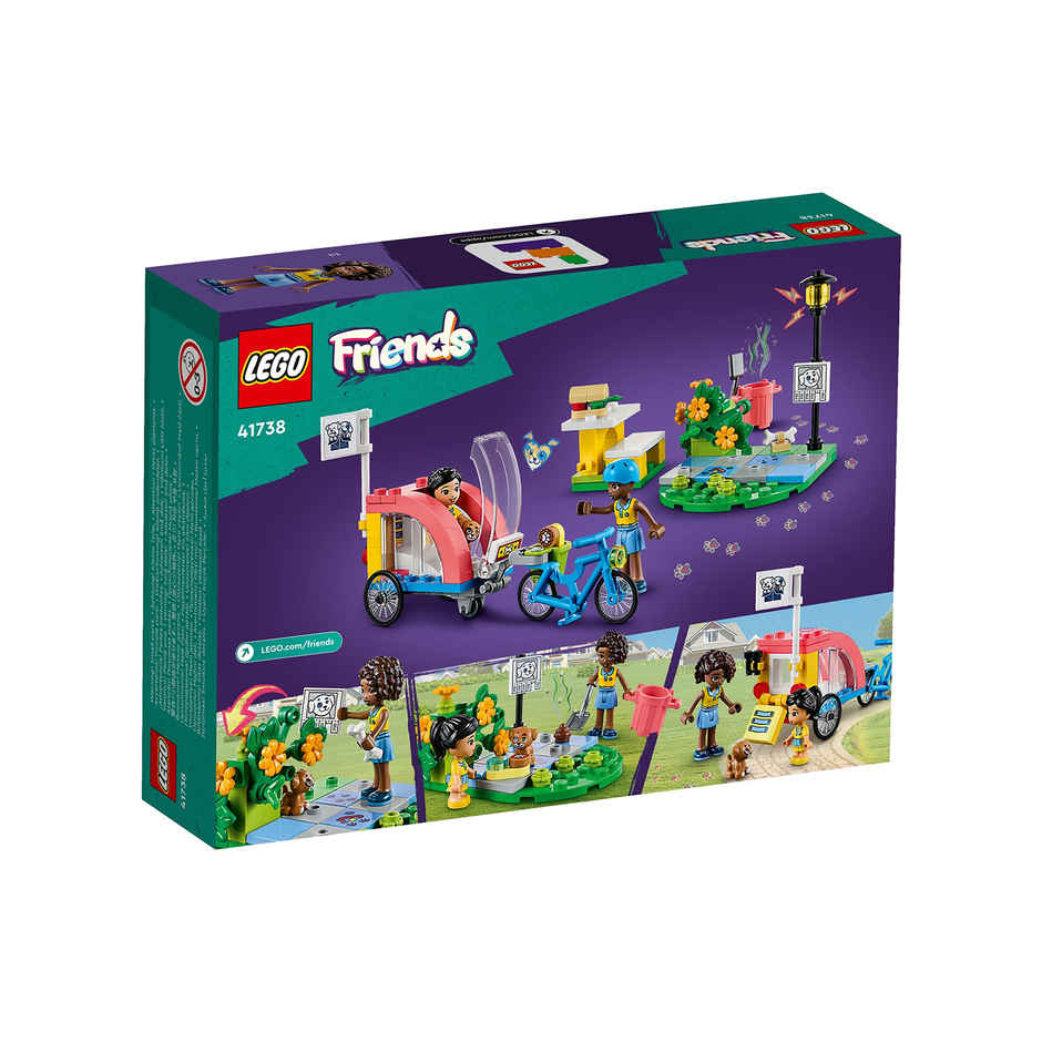Lego Friends Dog Rescue Bike Building Toy Set