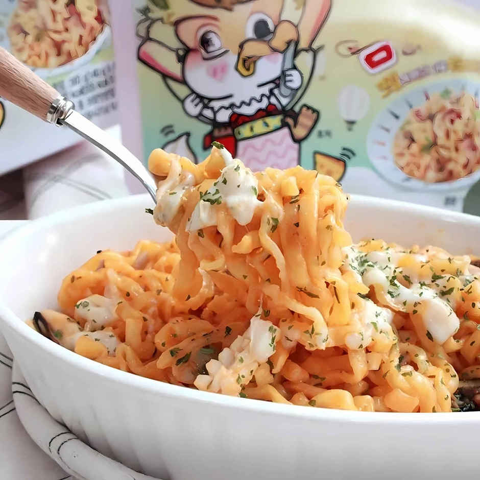 Samyang Buldak Carbonara Hot Chicken Flavor Ramen Non-Veg