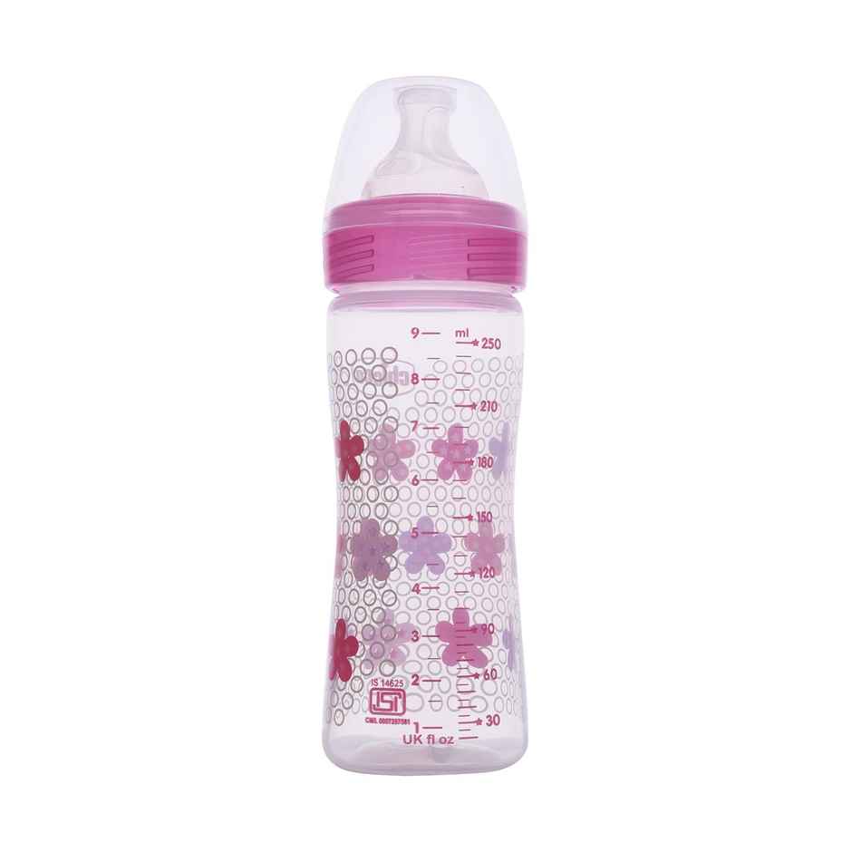 Chicco Feeding Bottle Wb Sil Physio Pink
