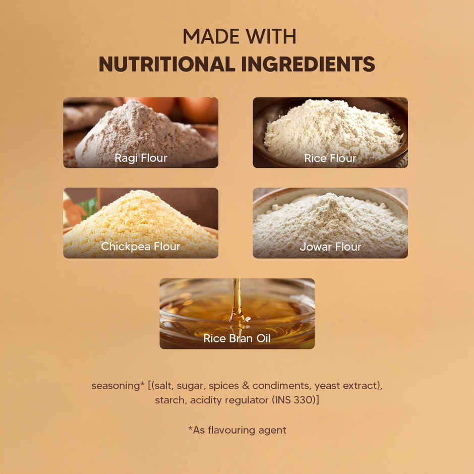 Eat Better Co Ragi Chips | Thai Chilli Tadka | Roasted, No Palm Oil