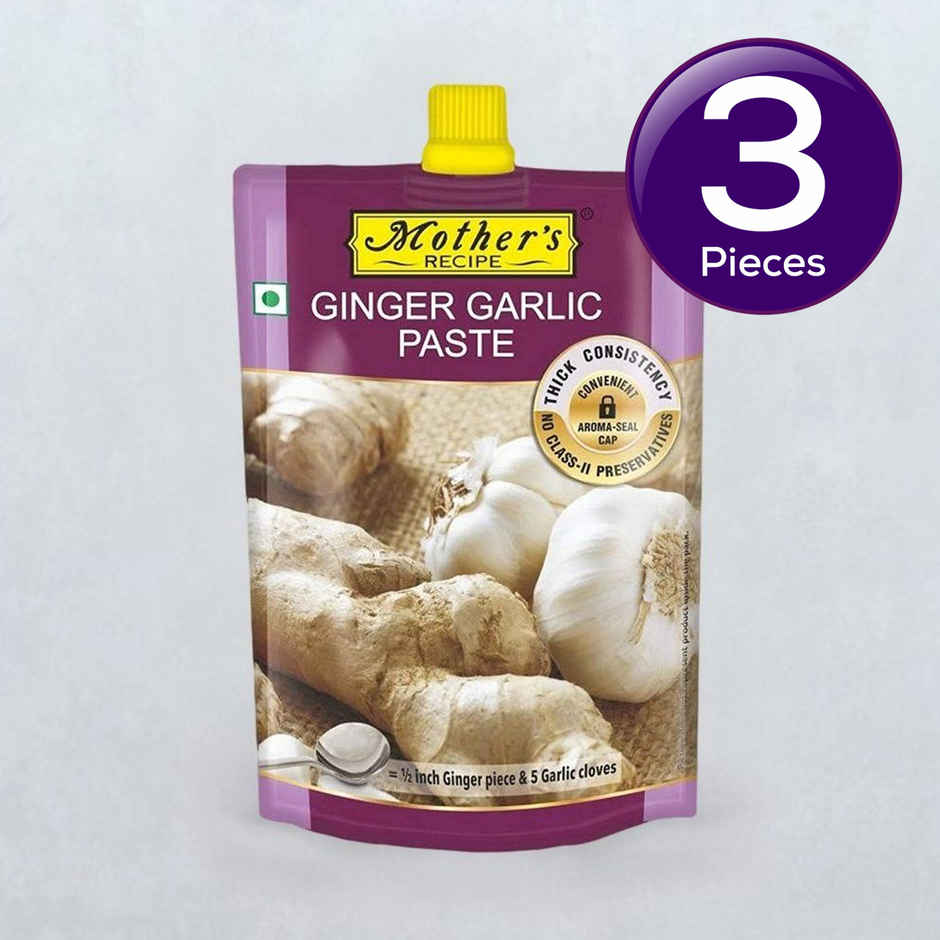Mother's Recipe Ginger & Garlic Paste Combo