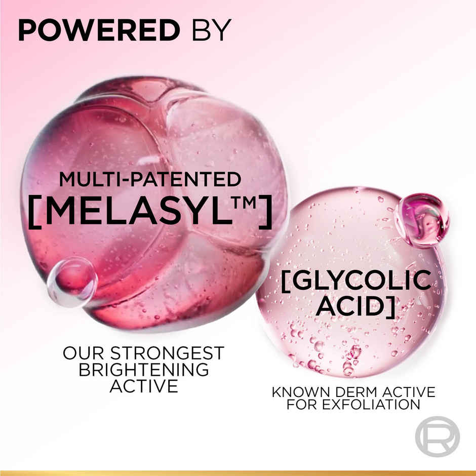 L'Oreal Paris Glycolic Bright Matte Luminizing Cream | Instant Glow Booster | Fades Dark spots