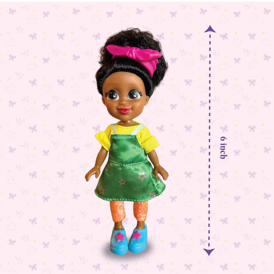 Li'l Diva Hairstylist Stephanie 6 Inch Preschool Doll with Accessories (Ages 3+)