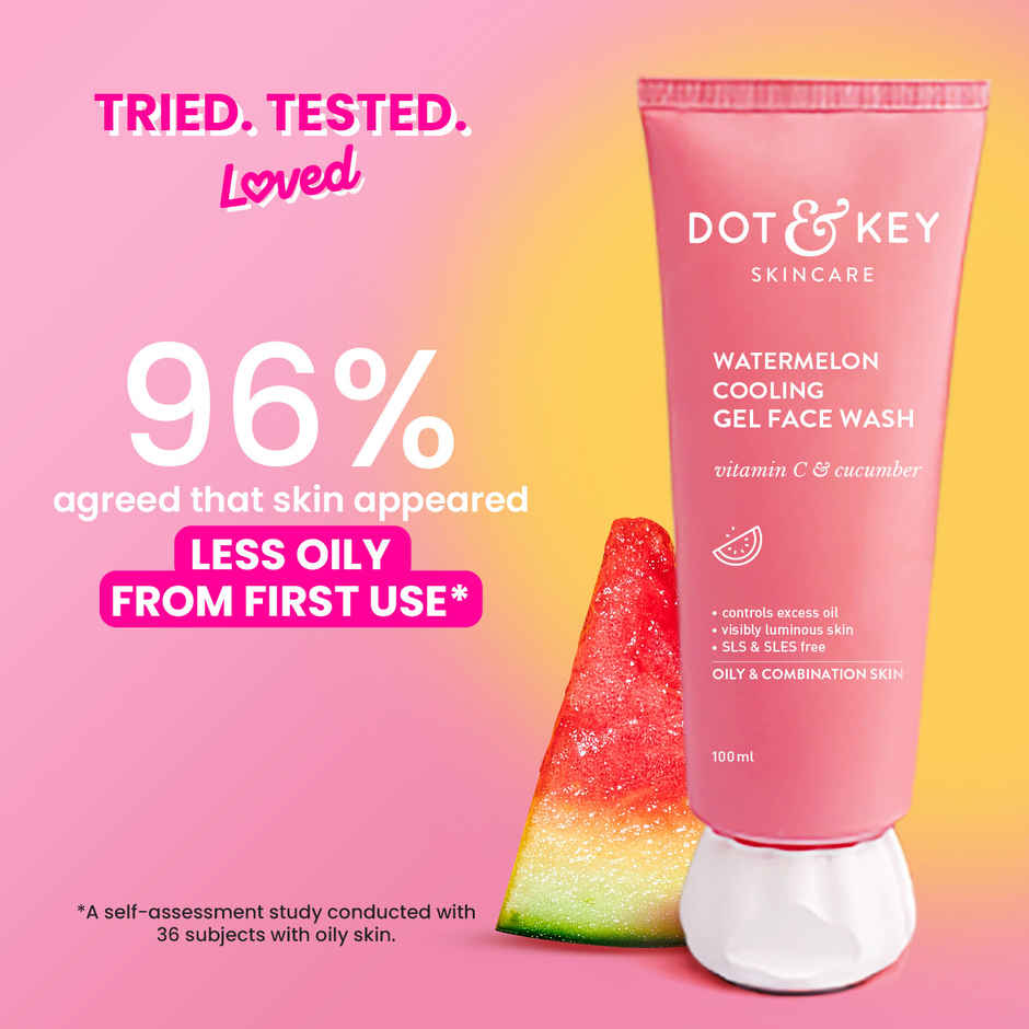 Dot & Key Watermelon Superglow Facial Gel Cleanser