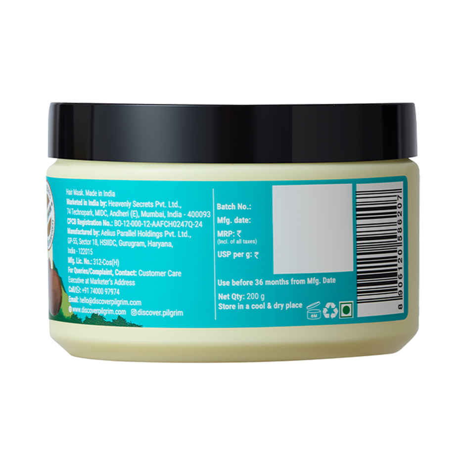Pilgrim Keratin & Amazonian Patua Smoothening Hair Mask for Smooth & Frizzy Hair