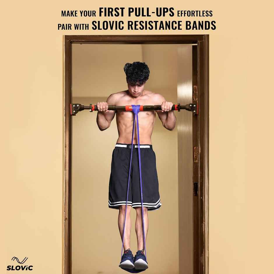 Slovic Doorway Expandable Pull Up Bar for Home Workout & Upper Body Strength