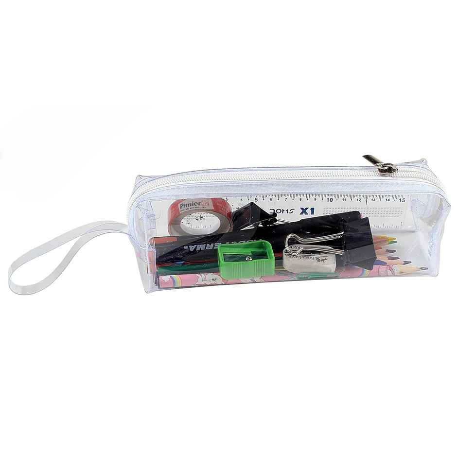 ABK Clear Transparent Pencil Pouch