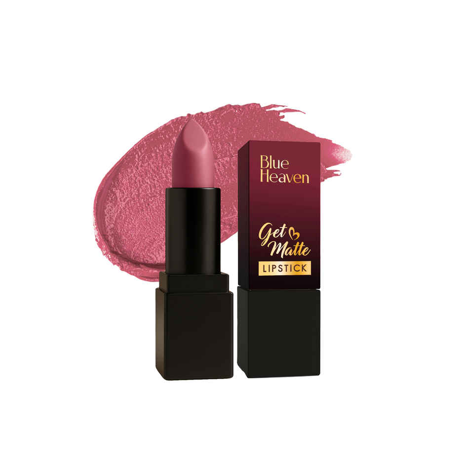 Blue Heaven Get Matte Lipstick Soft Matte Finish | Brown & Nude