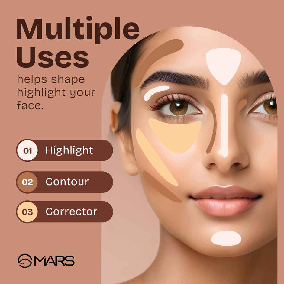 MARS SPF50 PA++++ Cancel Concealer | 1.5 Vanilla Beige