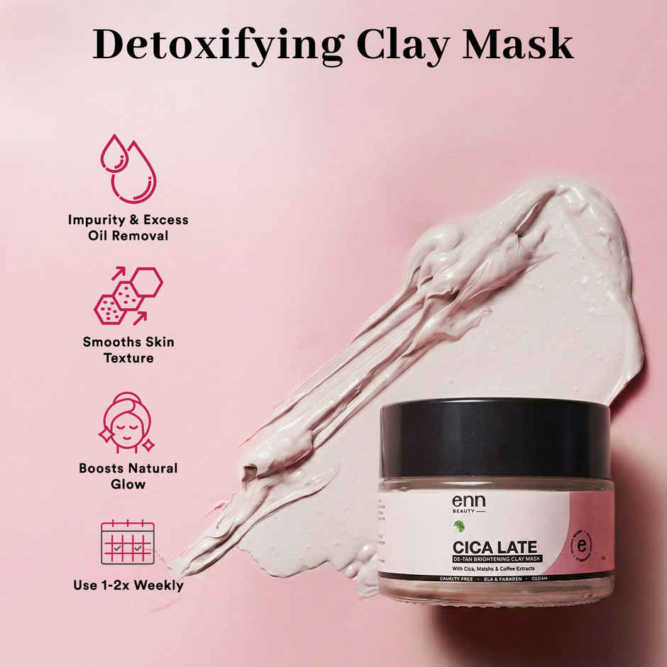 ENN Beauty Endless Love Gift Set | Clay Mask | Lipstick | Nail Paint | Lip & Cheek Tint | Perfume