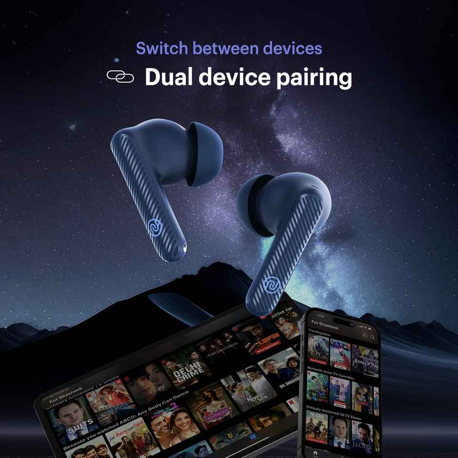 Noise Aura Buds Truly Wireless Bluetooth Earbuds - Aura Blue