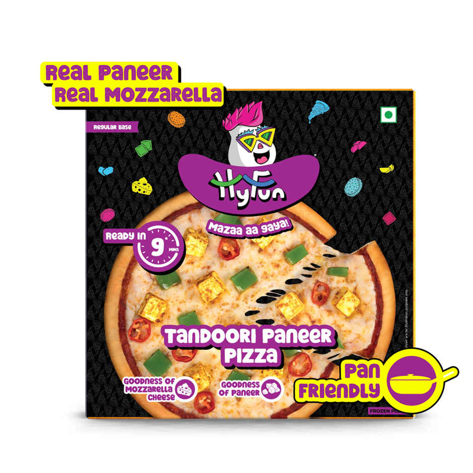 Hyfun Tandoori Paneer Pizza (Regular Base) 240 g X 2 Combo