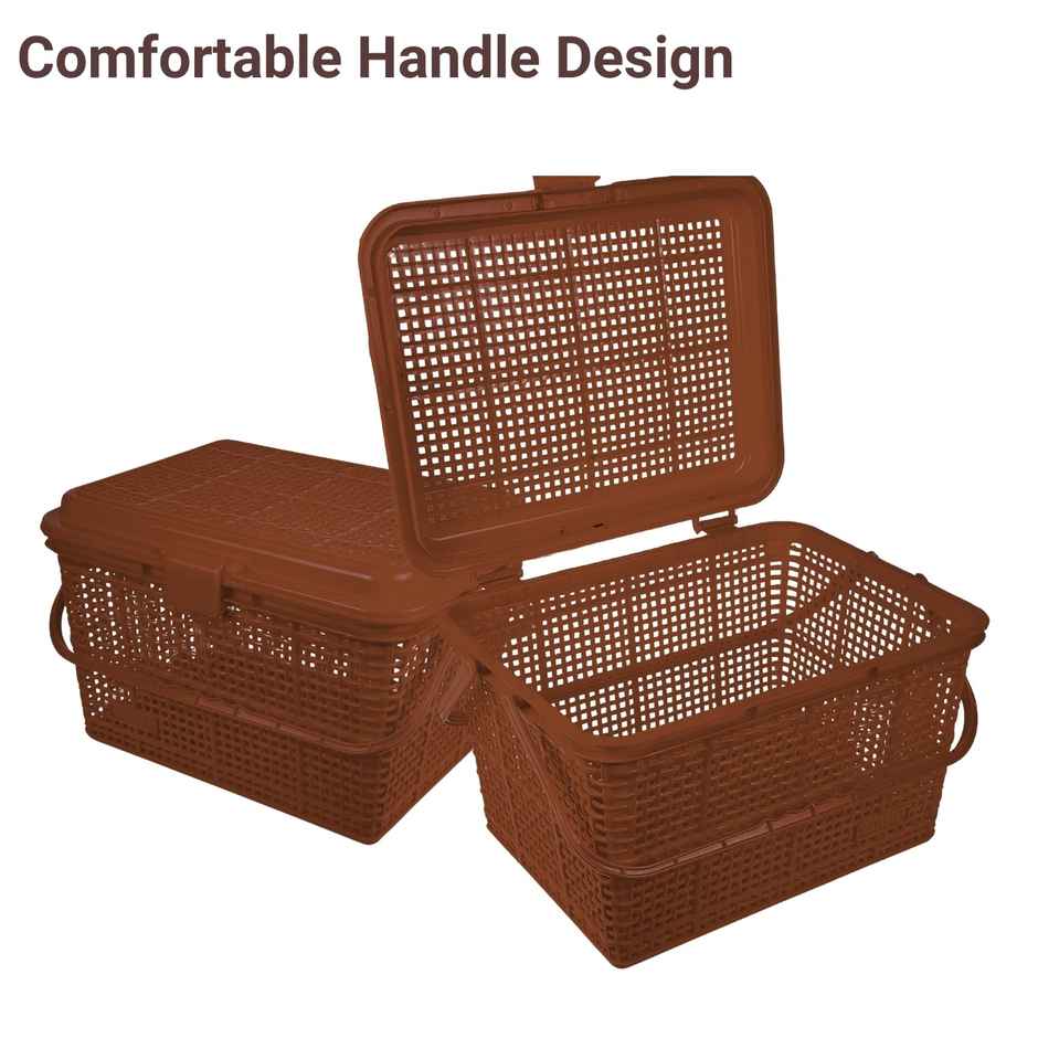 Go Hooked Multipurpose Picnic Storage Organizer - Dark Brown